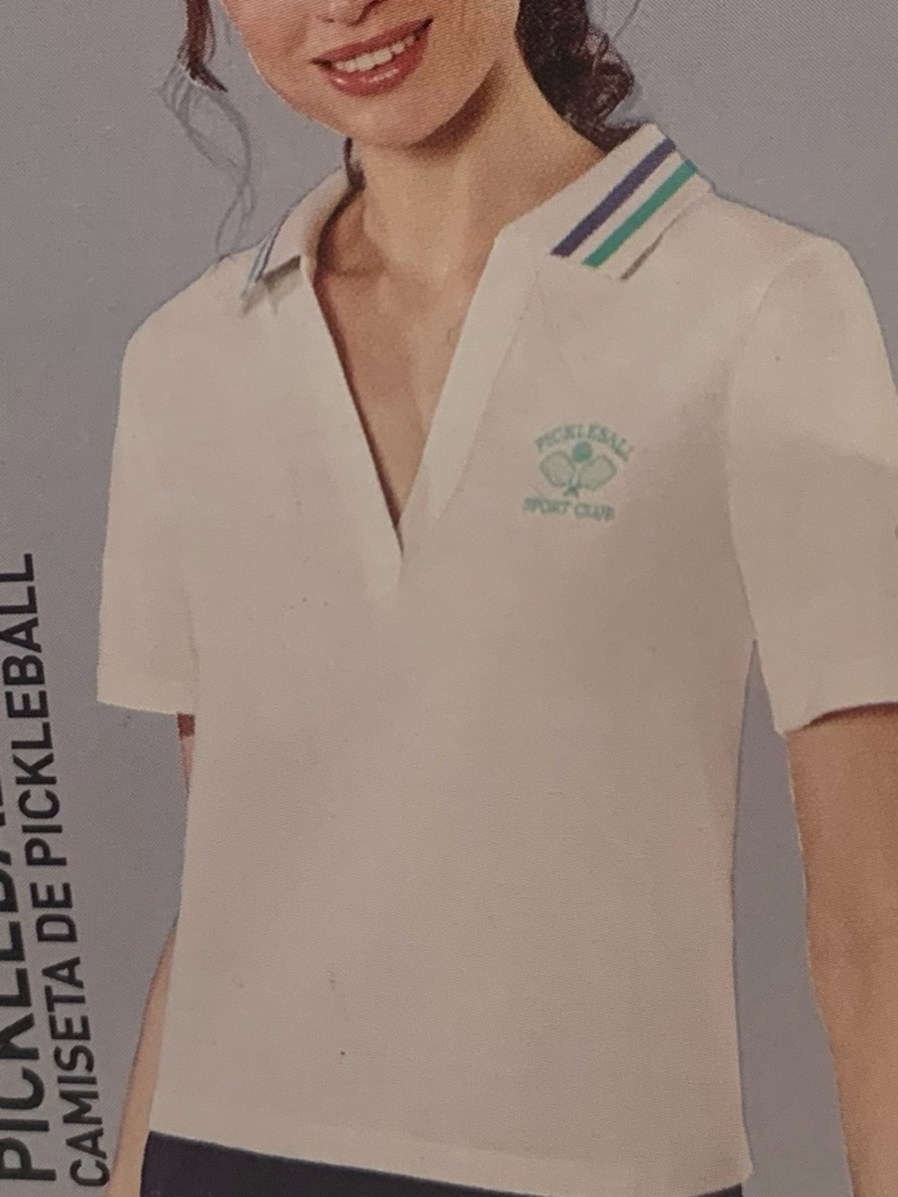 Crane Pickleball Top Womens Medium White
Pique Polo Shirt NWT - M